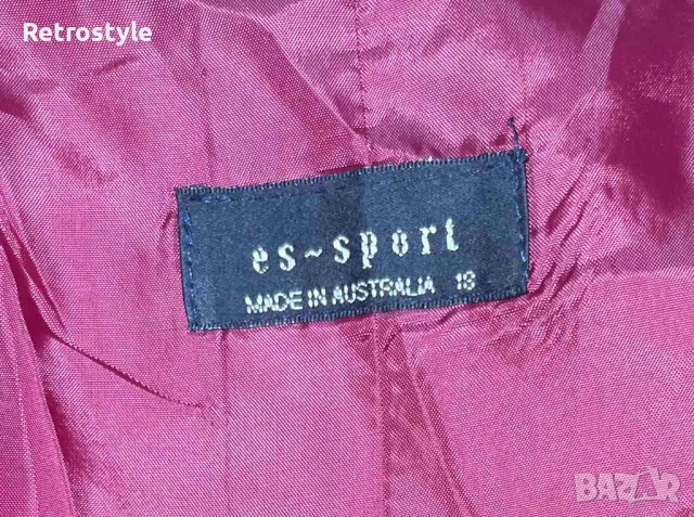 Официално рубиненочервено сако , снимка 2 - Сака - 52672184