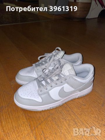 Nike Dunk Grey Fog , снимка 1 - Ежедневни обувки - 46369433