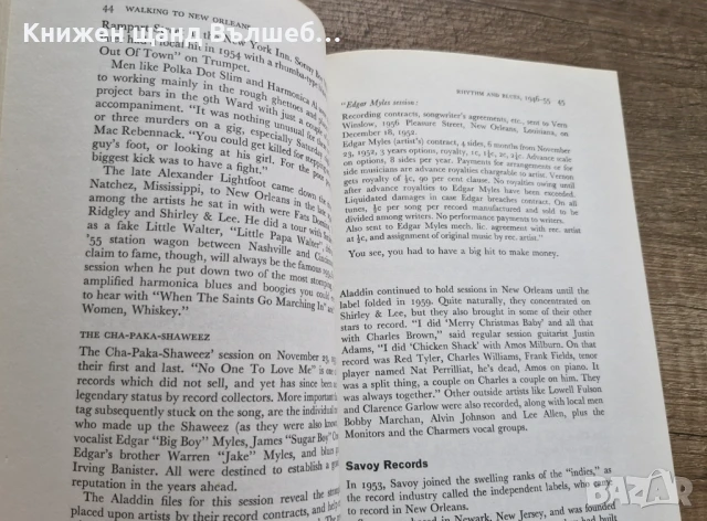 Книги Музика: John Broven - Walking to the New Orleans, снимка 5 - Специализирана литература - 50978636