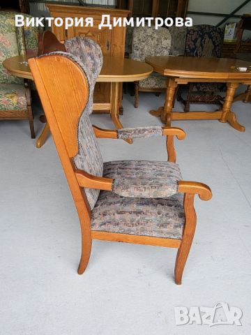 Кресло с висока облегалка, снимка 7 - Дивани и мека мебел - 45405511