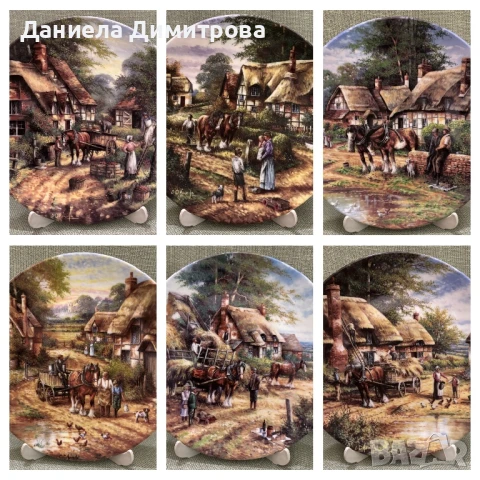 Декоративни чинии от поредицата “Country Days” от Chris Howells, Wedgwood