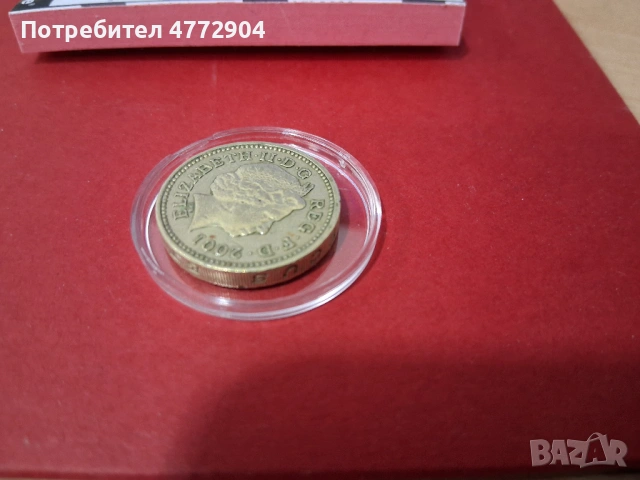 Рядък One Pound 2001 с Грешка , снимка 9 - Нумизматика и бонистика - 54286069