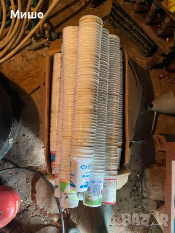 Кофички за разсад, ползвани веднъж