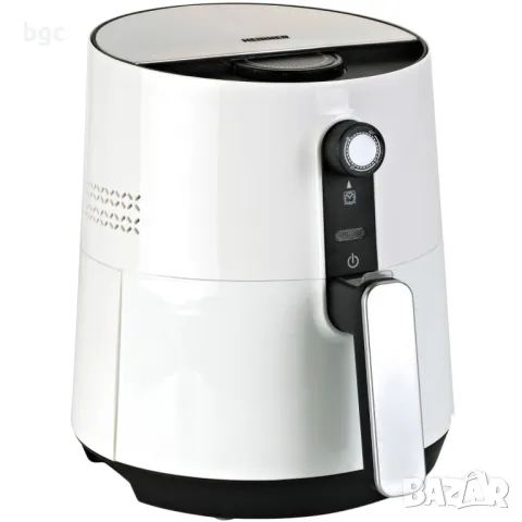 НОВ Фритюрник с горещ въздух Heinner AirFryer HAF-1300WH, 1250 W, Съд 3.6 л, Кошница 2.6 л, Регулиру, снимка 3 - Фритюрници - 46910508