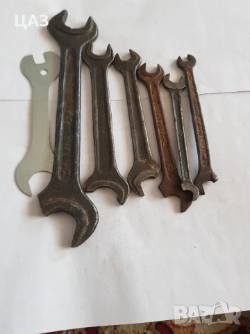 Лот двустранни гаечни ключове, снимка 3 - Ключове - 49439138