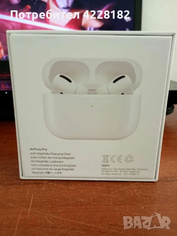 iphone безжични слушалки AirPods Pro, снимка 2 - Bluetooth слушалки - 50841337
