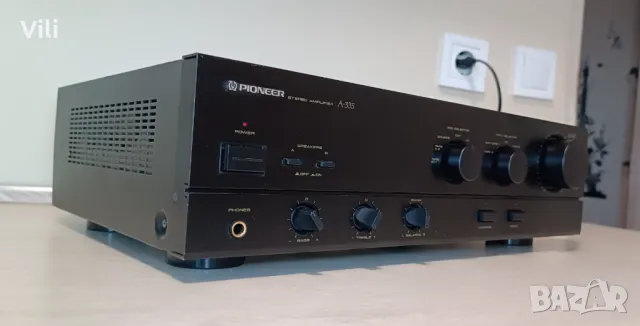 Усилвател Pioneer A-335, снимка 5 - Ресийвъри, усилватели, смесителни пултове - 48554031