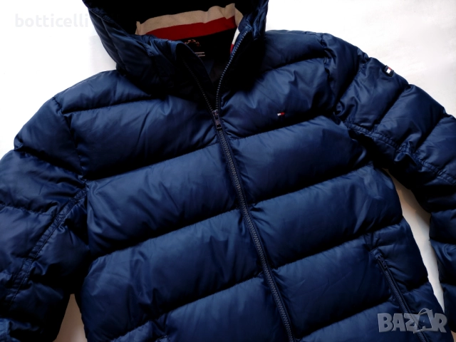 TOMMY HILFIGER Down Mens Jacket - S - оригинално мъжко яке с гъши пух, снимка 3 - Якета - 52828395