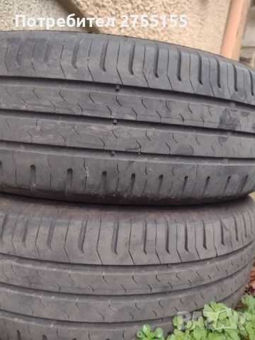 Гуми размер 185/65/R 15 марка Continental eco contact грайфер около 6 милиметра нямат наранявания.