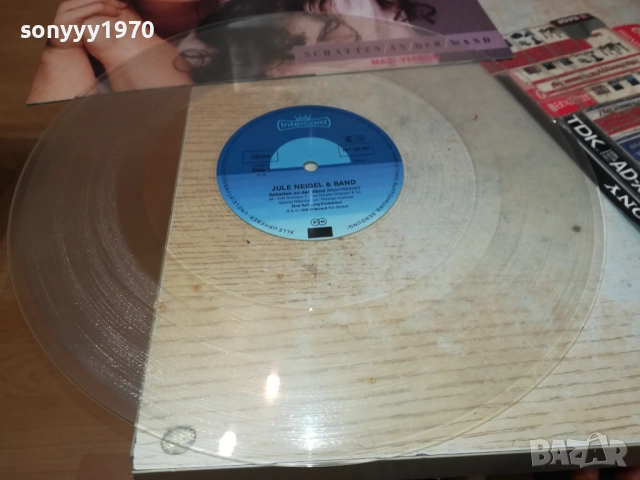 JULE NEIGEL & BAND WEST GERMANY-ПРОЗРАЧЕН ВИНИЛ 2808251900, снимка 2 - Грамофонни плочи - 51526374