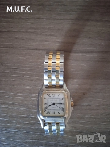 Часовник Cartier 6220 24Gold Дамски , снимка 8 - Антикварни и старинни предмети - 53845043