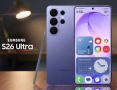НОВ!!! Samsung Galaxy S26 Ultra, Dual SIM, 12GB RAM, 512GB, 5G, Cobalt Violet + адаптер, снимка 1