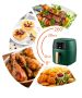 ЕЪР фрайър -70лв Нови 8 литра, 2400W Air Fryer фритюрник Silver Crest S 18, 8 литра, 2400 W, снимка 12