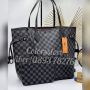 Черна чанта Louis Vuitton Neverfull-SG671m, снимка 1 - Чанти - 45742167