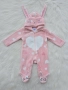 Бебешки ромпър Зайче 0-3 месеца, снимка 1