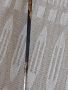 Много рядък бастун с тристранно острие с клеймо"Толедо"дръжка от рог, снимка 7