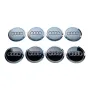 69мм Капачки за джанти за АУДИ AUDI А3 А4 А5 А6 А7 А8 OEM 4B0 601 170A - ЧЕРНИ, снимка 4