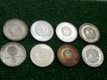  пълен лот сребърни соц монети от 5 лева от периода 1970-1976г, снимка 4