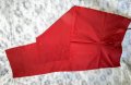 👠👠Дамски стилен червен летен панталон модел 7/8-М,Л👠👠