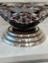 Стара фруктиера(сребро 800 кристал 19 век)Large Fruit Bowl Crystal Cut, 1 500 лв, снимка 14