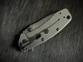 Мощен джобен сгъваем нож Kershaw Cryo 2 Hinderer Framelock (1556BW), снимка 5