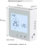 НОВ Цифров термостат Beok BOT-R6W, бял, снимка 5