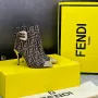 дамски комплект боти на ток, портмоне и чанта fendi , снимка 5