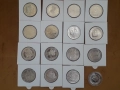 пълният лот от 15 броя мед-никелови монети от 1981г. "1300 години България"+ БОНУС, снимка 1