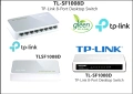Суичове TP-Link TL-SF1008D с 8 порта, снимка 1
