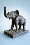 Внушителна бронзова скулптура на СЛОН. №7909, снимка 4