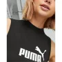 Дамски спортен потник PUMA Essentials High Neck Tank Top Black, снимка 3