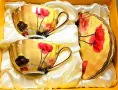 Чаши за кафе костен порцелан - комплекти, снимка 11