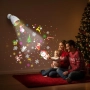 Коледна LED прожекционна лампа XL-725 Коледни Мотиви/1 режим на светене/ мощност: 4W, снимка 1