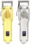 VGR V-672 Професионална машинка за подстригване, златиста, 2000mAh, LED дисплей, снимка 2