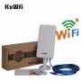 WiFi рутер и външна антена за прихващане и излъчване на WiFi сигнал , снимка 1