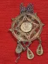 СТАР ФИЛИГРАНЕН СРЕБЪРЕН МЕДАЛЬОН СРЕБРО ВИСОКА ПРОБА с ГНЕЗДО за СКЪП КАМЪК иСРЕБЪРНА ВЕРИЖКА 44369, снимка 15