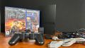 PlayStation 2 с игри и джойстик