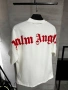 Palm Angels Мъжка Бяла Тениска👕Мъжка Блуза С Къс Ръкав В Бял Цвят Бърбъри Код MensPoint25, снимка 1