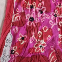 Дамски шал на цветя , снимка 1 - Шалове - 45554330