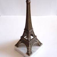 Метален сувенир Айфеловата кула 21 cm., снимка 4 - Антикварни и старинни предмети - 45491859