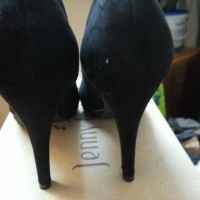 Дамски обувки JENNY FAIRY, черни, висок ток, снимка 6 - Дамски обувки на ток - 45525188