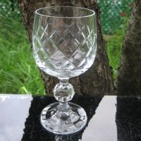 Кристални чаши за вино - 5 бр., снимка 2 - Сервизи - 45574295