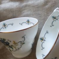 Порцеланови чаши за чай,кафе- Mayfair fine bone china staffordshire england, снимка 4 - Чаши - 45147711
