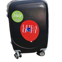 Куфар за ръчен багаж SUPER LIGHT 55x36x22: "360 градуса колела , тежи 1.5кг.Твърдо покритие”” , снимка 4 - Куфари - 45061525
