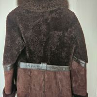 Палто от 100% агнешка кожа , снимка 3 - Палта, манта - 45294679