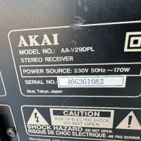 Съраунд Ресивър AKAI AA-V29DPL, снимка 8 - Ресийвъри, усилватели, смесителни пултове - 45522861