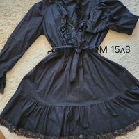 черна рокля, снимка 1 - Рокли - 45407657