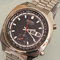 Vintage SEIKO 6139-6022 Pulsations Chronograph Automatic Cal 6139, снимка 5 - Мъжки - 45070573