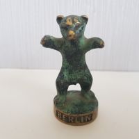 Бронзова фигура Берлинска мечка 50-те/60-те години, снимка 2 - Колекции - 45190028