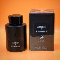 AMBER & LEATHER Maison Alhambra EDP 100ml - арабски МЪЖКИ парфюм двойник на Tom Ford Ombre Leather, снимка 1 - Мъжки парфюми - 46043880